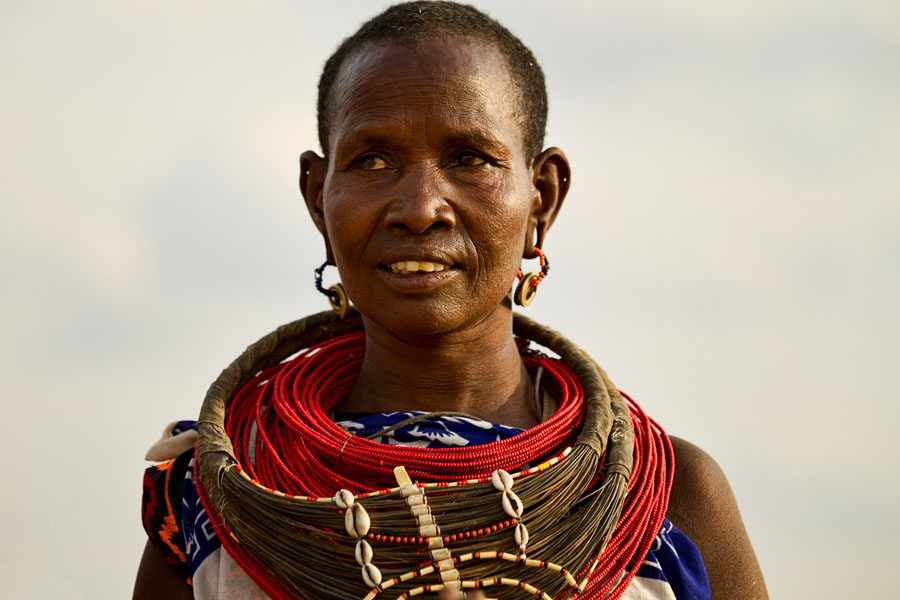 10a. Samburu woman   Kenia